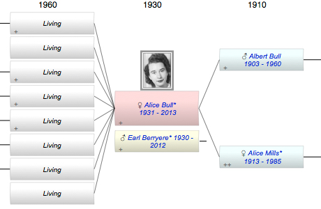 Alice Ethel Annie Bull*