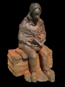 clay statue